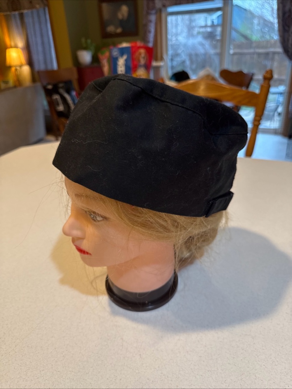 Classic Black Women's Pillbox Hat